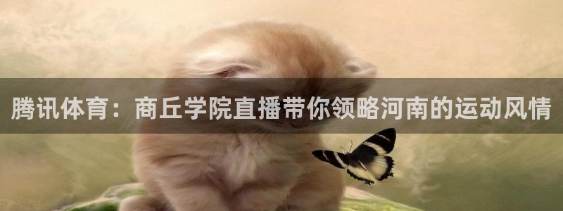 腾讯体育：商丘学院直播带你领略河南的运动风情